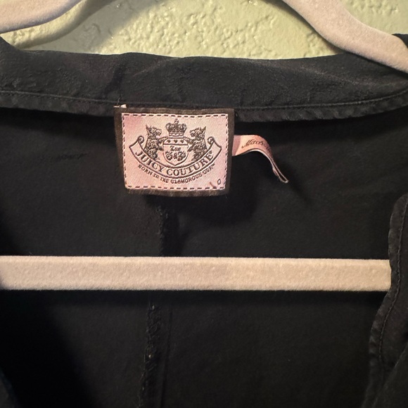 Juicy Couture 100% Silk Black Mini Dress – Size 0 - Picture 3 of 4